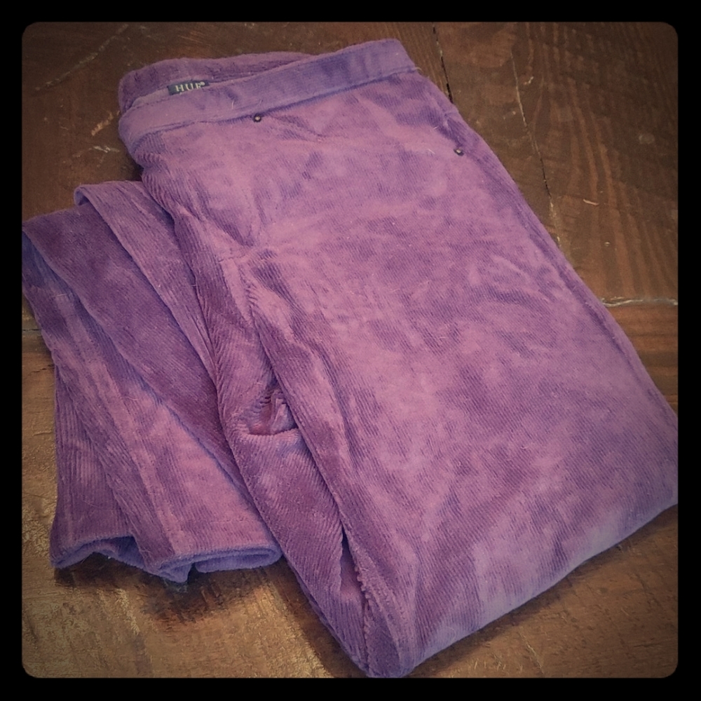 Hue purple leggings